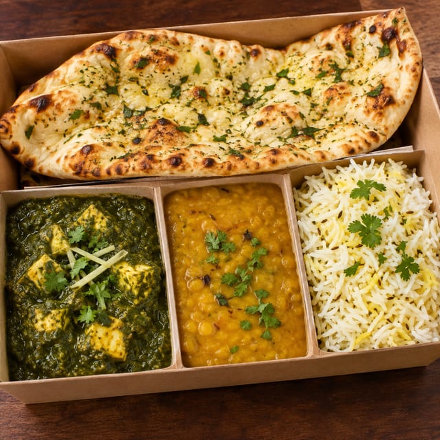 Saag Paneer.